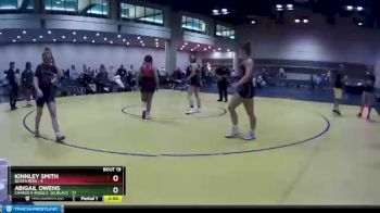 132 lbs Semis & Wb (16 Team) - Kinnley Smith, Queen Bees vs Abigail Owens, Charlie`s Angels- GA Black