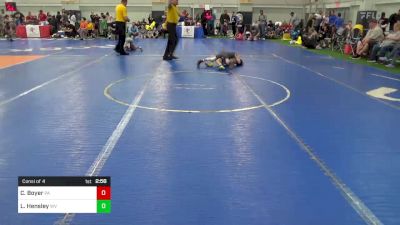 B-60 lbs Consi Of 4 - Chase Boyer, PA vs Landon Hensley, WV