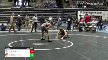 133 lbs Semifinal - Cole Rhone, Bloomsburg vs Domenic Zaccone, Campbell