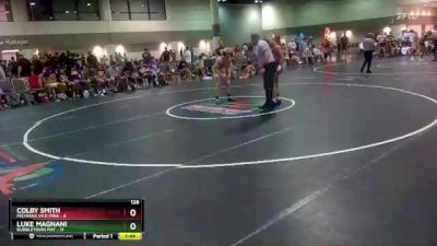 126 lbs Round 3 (16 Team) - Colby Smith, Michiana Vice-Pink vs Luke Magnani, Bubbletown Mat