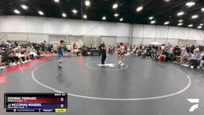 138 lbs Semis & 3rd Wb (16 Team) - Dominic Ferraro, Pennsylvania vs JJ McComas-Rogers, Oklahoma Blue