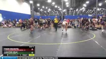 120 lbs Round 3 (6 Team) - Christian Jelle, Untouchables Purple vs Tyson Waughtel, Combative Sports Athletic Center