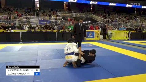 KING VICTORIUS JIHAD HALL vs DAVID ZANE MANGAN 2024 Pan Jiu Jitsu IBJJF Championship