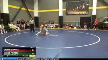112 lbs Round 4 (6 Team) - Jalynn Goodale, FEWTeamIowa vs Aubrie Pehrson, Nebraska Vipers Red