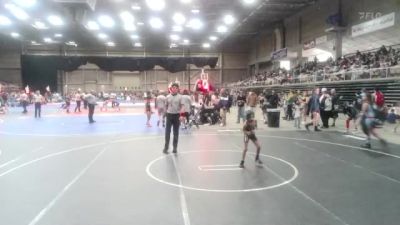 50 lbs Consi Of 8 #2 - Ryan Cole, Capital City Jr Wrestling vs Riley Roths, Black Fox Wr Acd