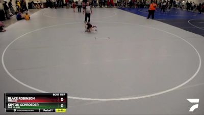 45B 3rd Place Match - Kipton Schroeder, Pine Island vs Blake Robinson, TMBWWG