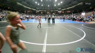 43 lbs 5th Place - Isaiah Brown, Elgin Wrestling vs Bentlee Egleston, Claremore Wrestling Club