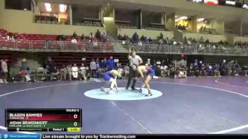 145 lbs Round 5 (8 Team) - Aidan Brakenhoff, Papillion-La Vista South vs Blaisen Bammes, Manhattan