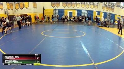 144 Gold Round 4 - James Kosza, Wellington Community Hs vs Roderick Zow, Camden County