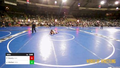 95 lbs Consi Of 8 #1 - Patrick Dowty, Indian Creek Wrestling Club vs Jarreau Walker, ARSENAL