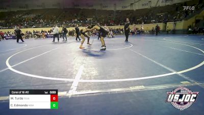 140 lbs Consi Of 16 #2 - Matthew Turdo, Texas Elite Wrestling vs Casten Edmonds, Mustang Bronco Wrestling Club