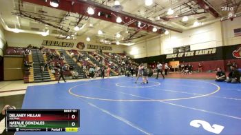 170 lbs 3rd Place Match - Natalie Gonzales, Victor Valley vs Delaney Millan, Sultana