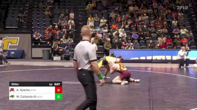 165 lbs Semifinal - Andrew Sparks, Minnesota vs Michael Caliendo III, ND State