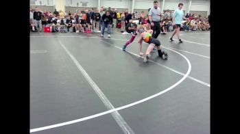 92 lbs Round 3 (10 Team) - Dillinger Collins, Machine Shed vs Hayden Barber, River City Wrestling