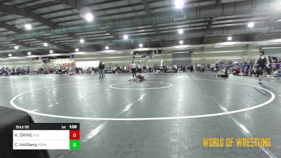 83 lbs Round Of 16 - KAEMEN ORINE, Fox vs Cody Holtberg, Red Star Wrestling Academy