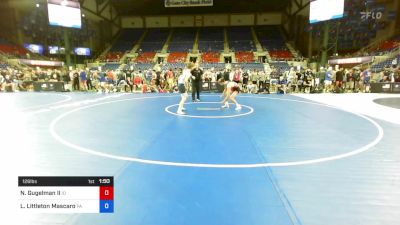 126 lbs Cons 16 #2 - Nathan Gugelman II, Idaho vs Lukas Littleton Mascaro, Pennsylvania