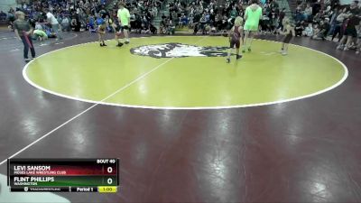 53 lbs Cons. Round 1 - Flint Phillips, Washington vs Levi Sansom, Moses Lake Wrestling Club