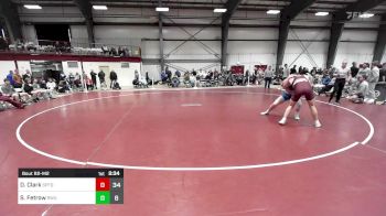 197 lbs Quarterfinal - Doug Clark, Springfield vs Spencer Fetrow, Roger Williams