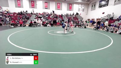 138 lbs Consolation - Lance Bordeleau, Pinkerton Academy vs Nick Russell, Windham