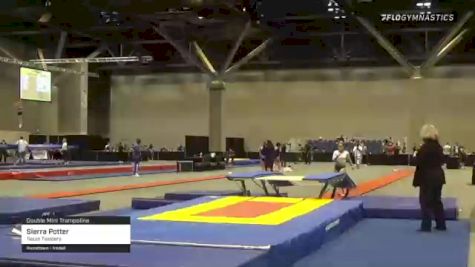 Sierra Potter - Double Mini Trampoline, Texas Twisters - 2021 USA Gymnastics Championships
