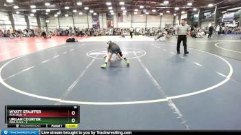 80 lbs Rd# 8- 12:30pm Saturday Final Pool - Wyatt Stauffer, M2TC Blue vs Urijah Courter, Iowa Black