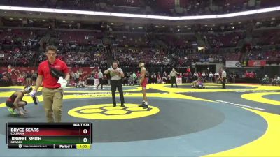 D1-126 lbs Cons. Round 1 - Bryce Sears, Colerain vs Jibreel Smith, Newark