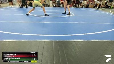 132 lbs Round 1 (6 Team) - Aaron Goldman, SLWC vs Kevin Austin, Glasgow WA