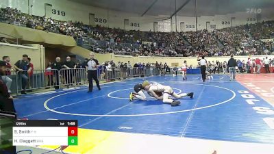 128 lbs Round Of 64 - Steven Smith, F-5 Grappling vs Hudson Claggett, Bristow