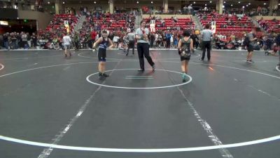 88 lbs Cons. Round 2 - Beau Lawrance, Trailblazer Wrestling Club vs Easton Wheeler, Victory Wrestling