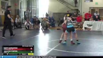 87 lbs Placement Matches (8 Team) - Hoyt Harshman, Washington vs Weston Porter, Iowa