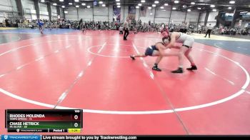 160 lbs Rd# 2 10:30am Friday - Chase Hetrick, PA Silver vs Rhodes Molenda, Terps Xpress