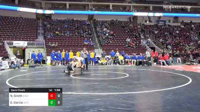 220 lbs Semifinal - Noah A Smith, Chestnut Ridge Hs vs Gaige Garcia, Southern Columbia Area Hs