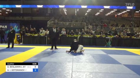 DANIEL BENJAMIN L STEELE vs ANTON I. GOTSMANOV 2024 Pan Jiu Jitsu IBJJF Championship