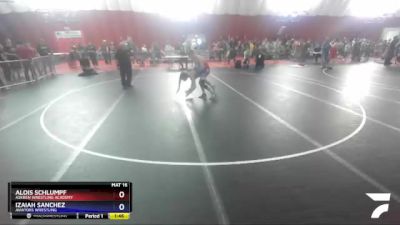 120 lbs Cons. Semi - Alois Schlumpf, Askren Wrestling Academy vs Izaiah Sanchez, Aviators Wrestling