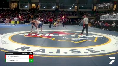 138-4A/3A Quarterfinal - Gavin McDowell, Bel Air vs Dawson Hoover, Chesapeake-AA