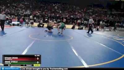 4A 285 lbs Cons. Round 1 - Ernie Steele, Lakeland vs Ethan Cross, Bonneville