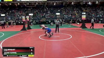 146 lbs Cons. Round 5 - Xavier Hummel, BKV3 vs Tye Berquist, WCWA