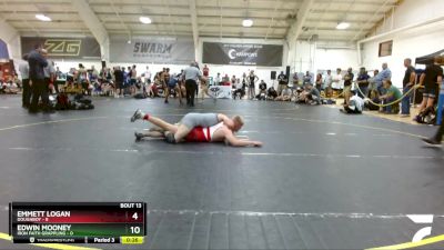 138 lbs Round 5 (6 Team) - Aiden Baum, Doughboy vs Landon Mahar, Iron Faith Grappling