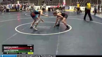 117 lbs Round 1 (4 Team) - Quinton Everett, Rhino Elite vs Mason Ferguson, Portage Pounders