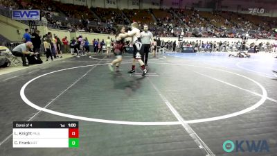 Consi Of 4 - Layne Knight, Pauls Valley Panther Pinners vs Cooper Frank, HBT Grapplers