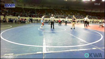 126 lbs Consolation - Loyalty Lockett, Cowboy Wrestling Club vs Kalli Hamilton, Skiatook Bulldog Wrestling