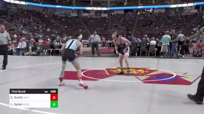 114 lbs First Round - Connor Smith, Seneca Valley vs Logan Sallot, McDowell