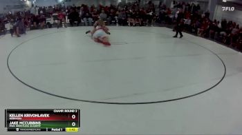 109 lbs Champ. Round 2 - Jake McCubbins, MWC Wrestling Academy vs Kellen Krivohlavek, Nebraska