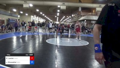 70 kg Cons 32 #2 - Ryan Lawler, Pennsylvania vs Joey Showalter, Greco-Roman Development