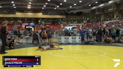 132 lbs Cons. Round 3 - Gavin Parks, MO vs Douglas Phillips, IL