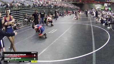 160 lbs Semis & 1st Wrestleback (8 Team) - Houston Schletzbaum, Kansas Copperheads vs Brody Desjarlais, North Dakota 2