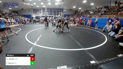 85-90 lbs Rr Rnd 4 - Carson Jardot, Perry Wrestling Academy vs Fernando Sierra, OKC Saints Wrestling