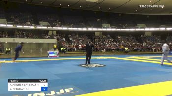 FABRICIO ANDREY BATISTA JUNIOR vs SHANE JAMIL HILL-TAYLOR 2021 World Jiu-Jitsu IBJJF Championship