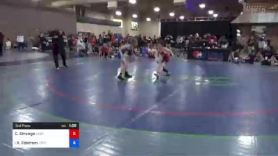 31 kg 3rd Place - Colton Strange, Nebraska vs Xander Edstrom, Upper Valley Aces Wresstling