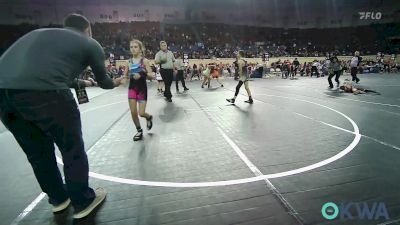 80 lbs Consi Of 8 #2 - Riley Woods, Salina Wrestling Club vs Brailyn Schroeder, Kingfisher